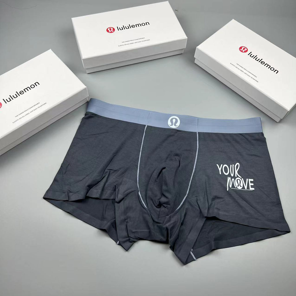 Lululemon blue your move graphic boxer briefs - view 2