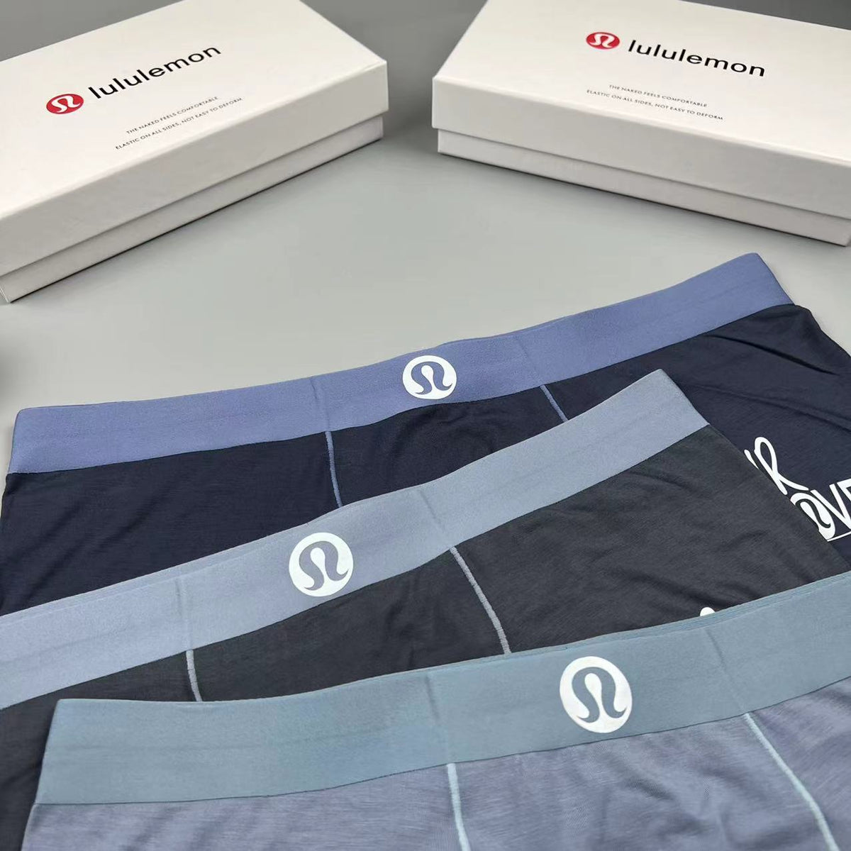 Lululemon blue your move graphic boxer briefs - view 5