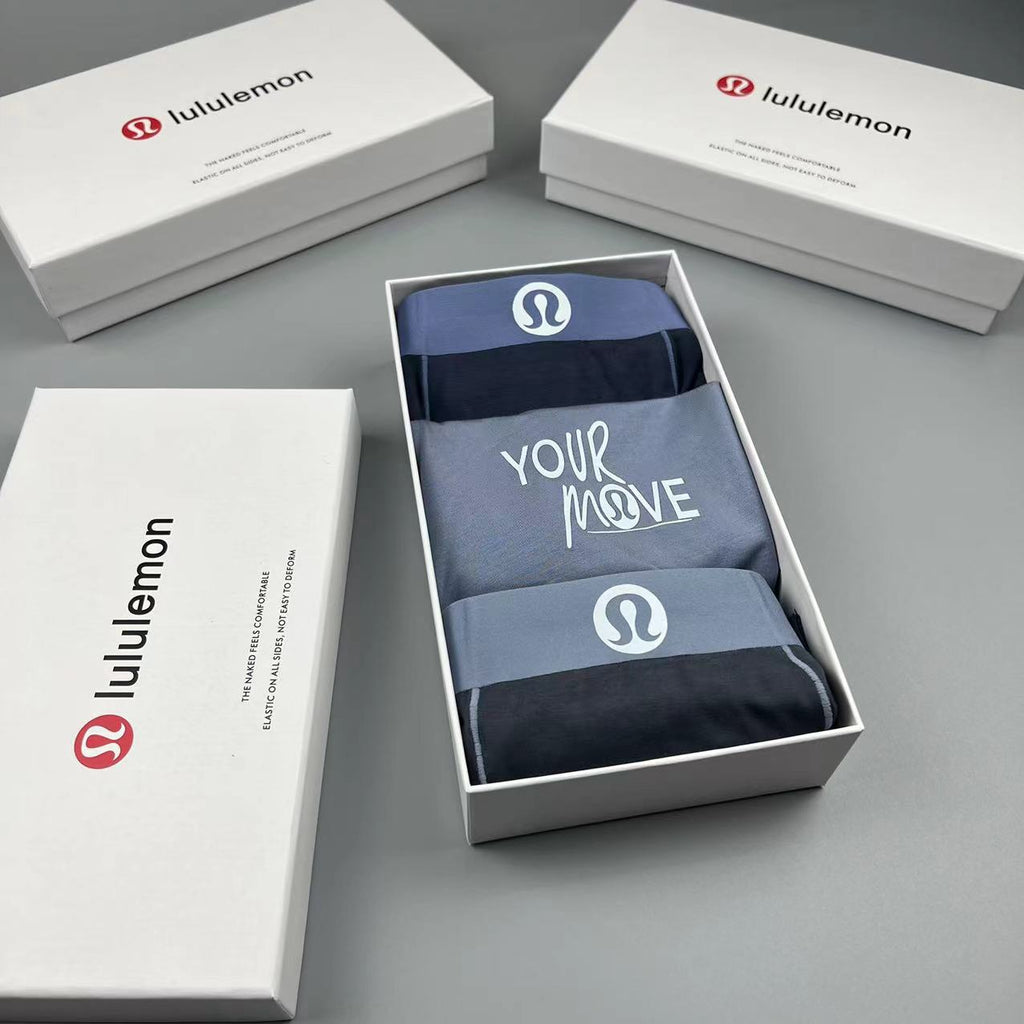 Lululemon blue your move graphic boxer briefs - view 6