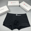 Lululemon black white letter waist boxer briefs - view 1