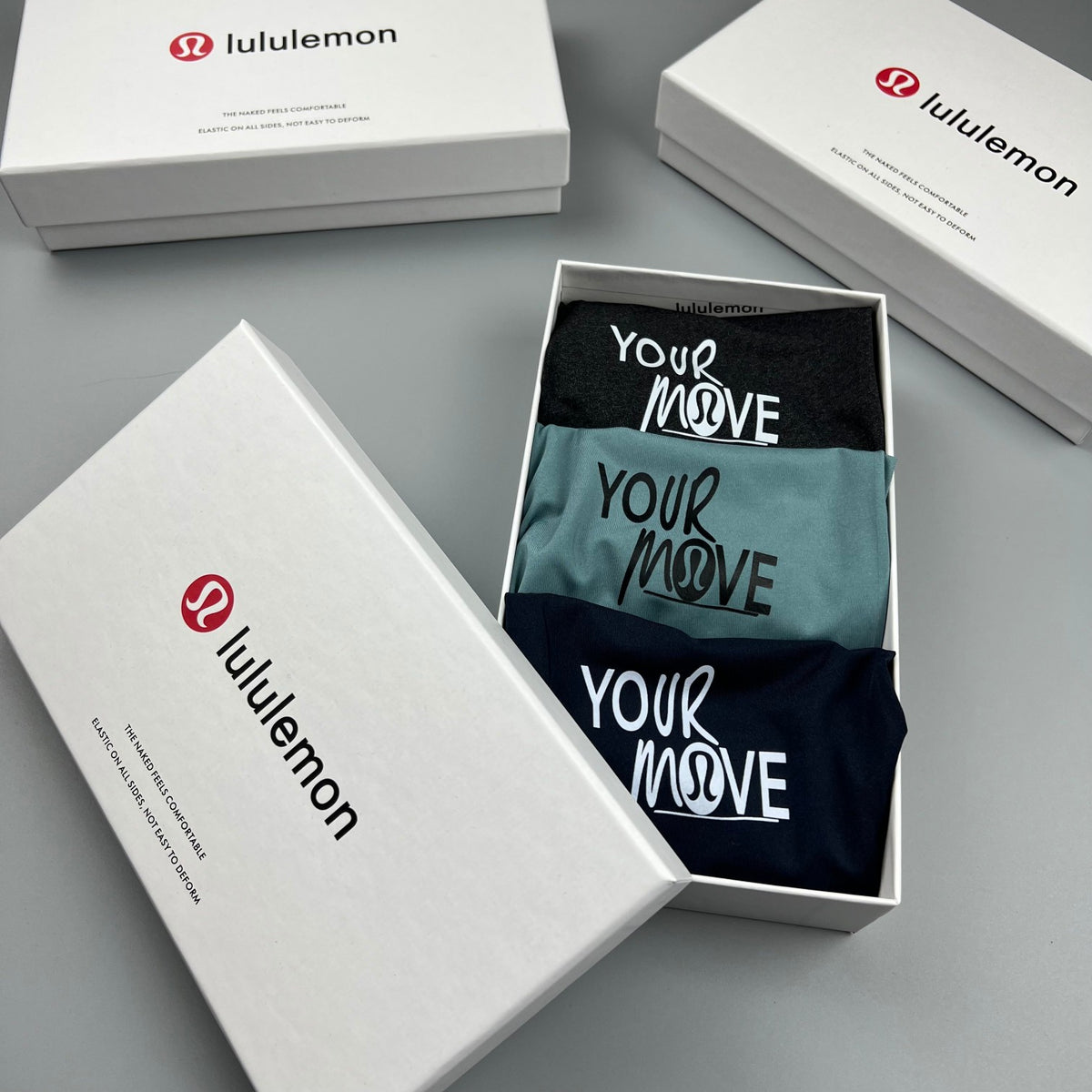 Lululemon your move check waist boxer briefs - view 9