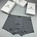 Balenciaga gray checker waist boxer briefs - view 1