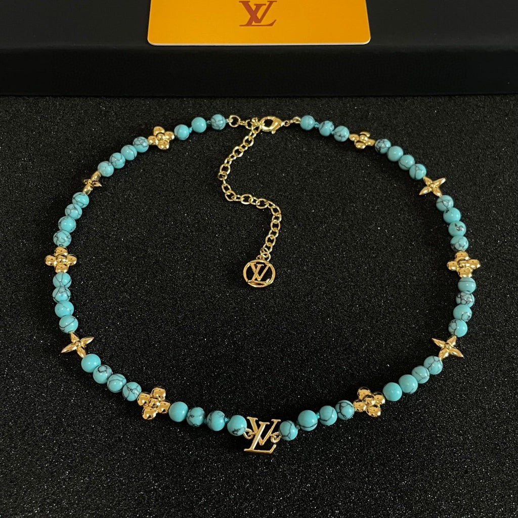 Louis Vuitton Double Flower Pendant Necklace - album image 5
