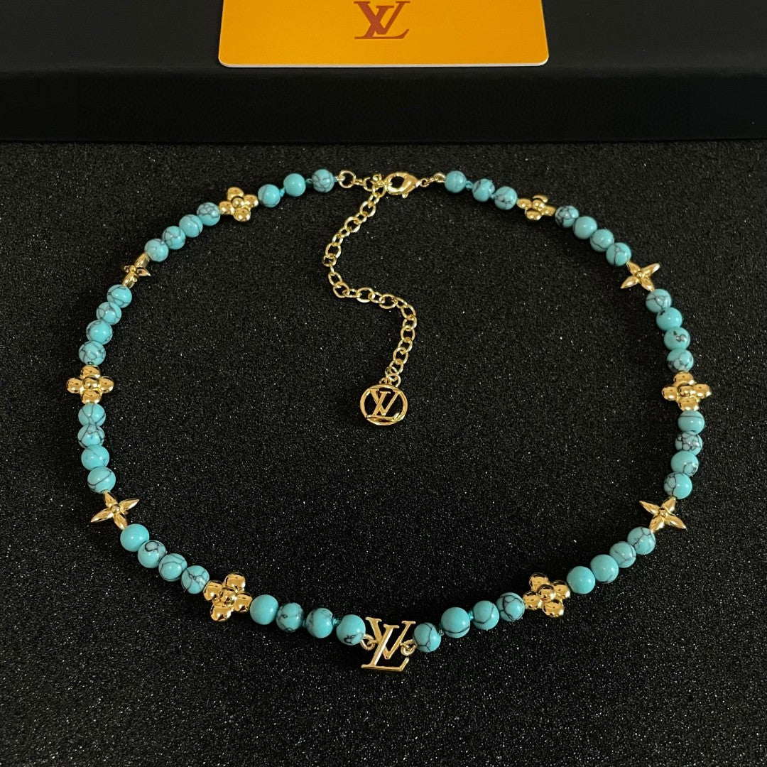 Louis Vuitton Double Flower Pendant Necklace - album image 5