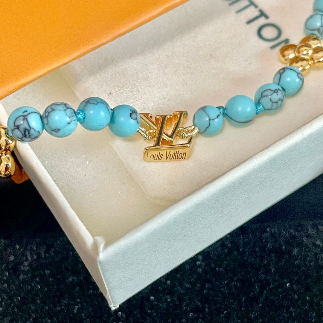 Louis Vuitton Double Flower Pendant Necklace - album image 6