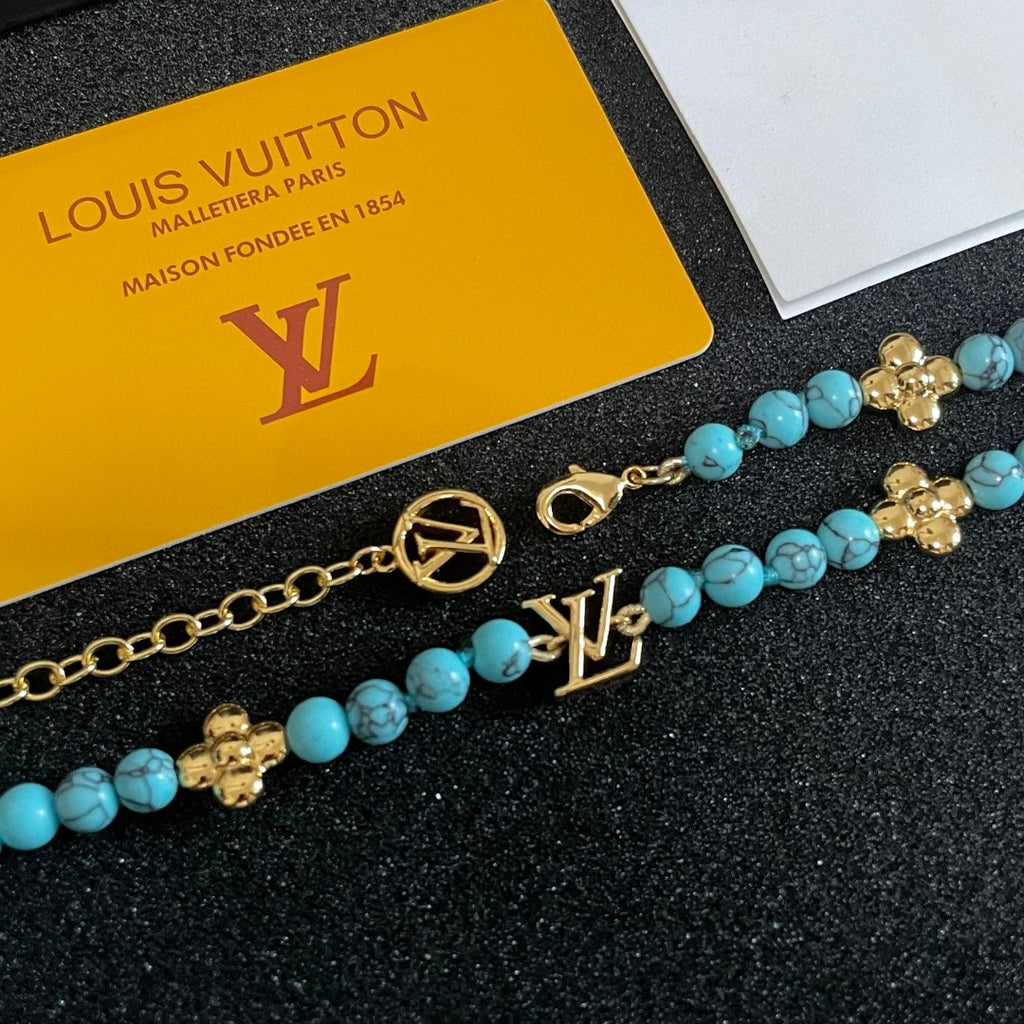 Louis Vuitton Double Flower Pendant Necklace - album image 7