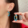 Louis Vuitton Clover LV Letter Earrings - album image 1