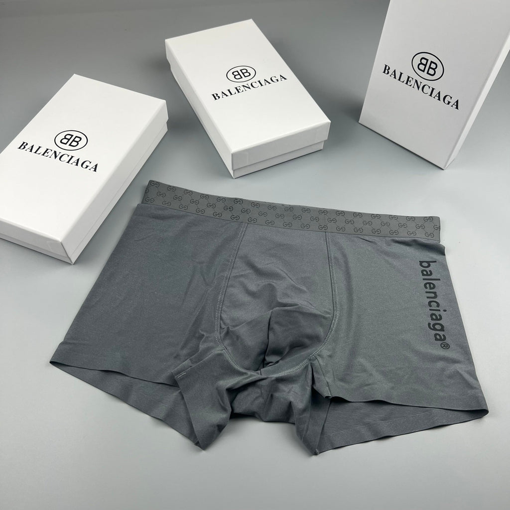 Balenciaga black checker waist boxer briefs - view 2