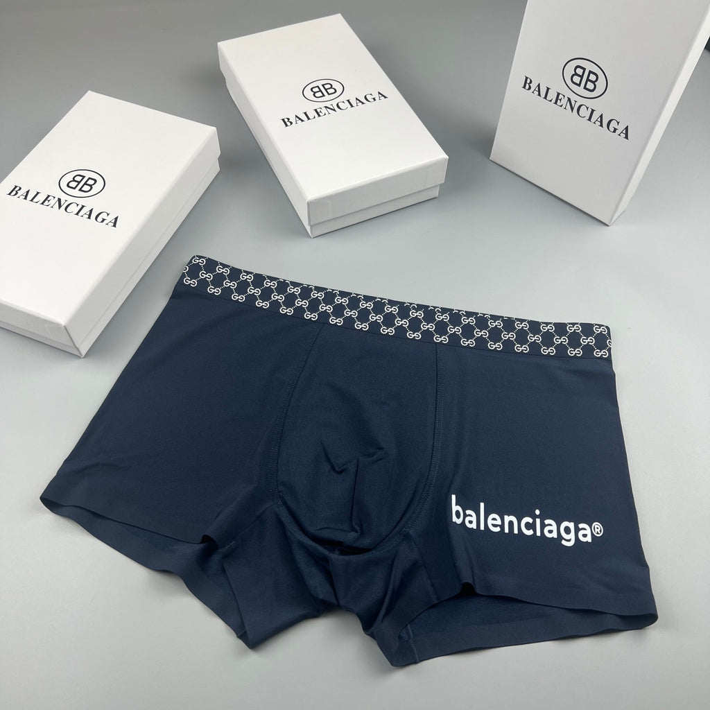 Balenciaga black checker waist boxer briefs - view 3