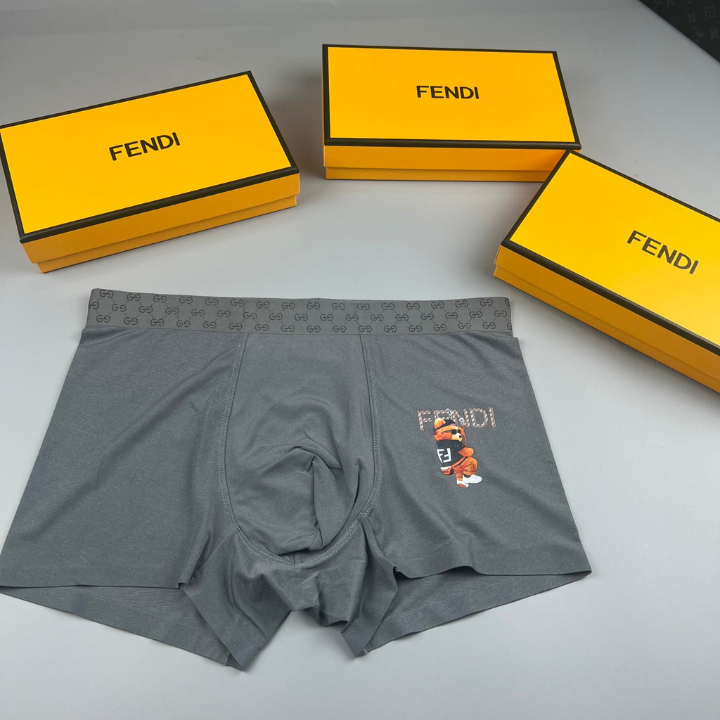 Fendi tonal checker waist boxer briefs - view 1