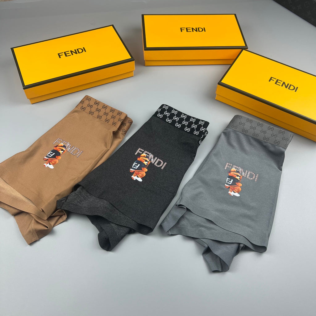 Fendi tonal checker waist boxer briefs - view 8