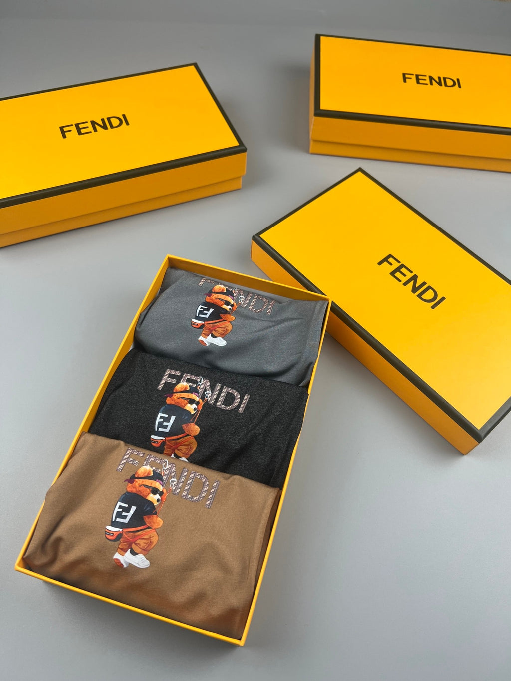 Fendi tonal checker waist boxer briefs - view 9