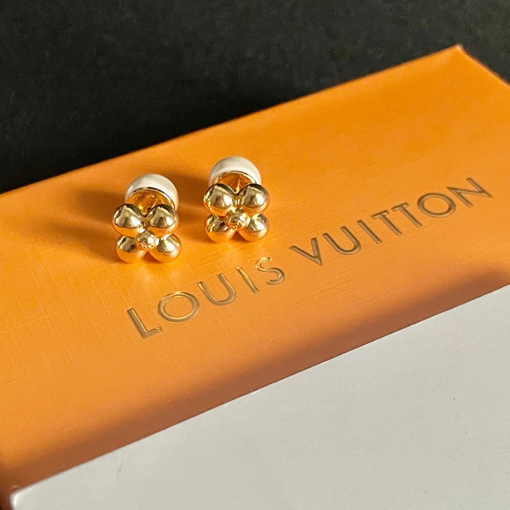 Louis Vuitton Pearl Monogram Stud Earrings - album image 9