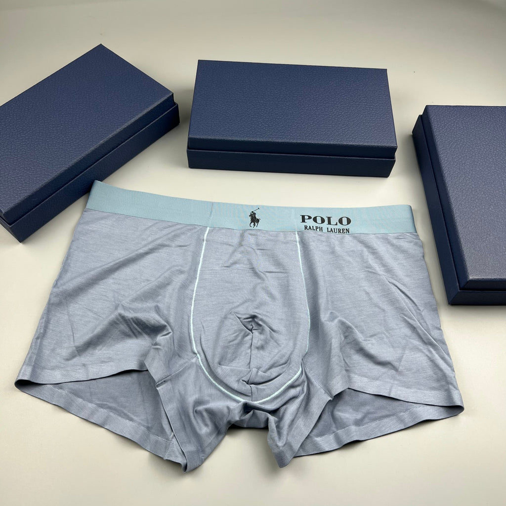 Polo Ralph Lauren red waistband contrast seam trunks, image 3