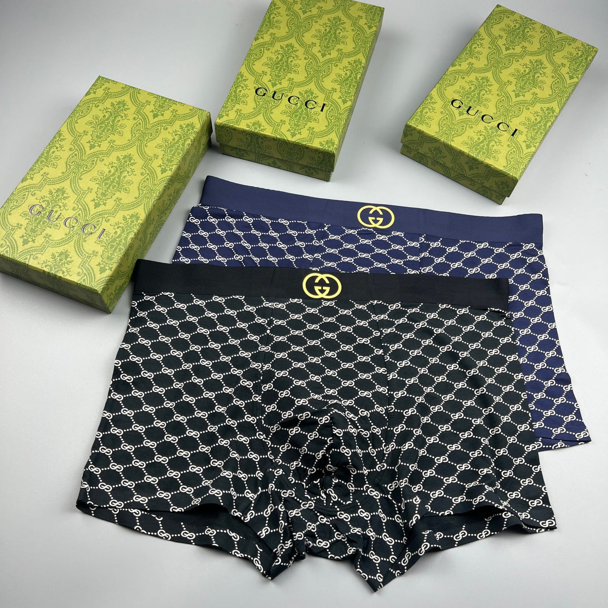 Gucci Boxer Briefs with an allover pale repeating motif - image 5