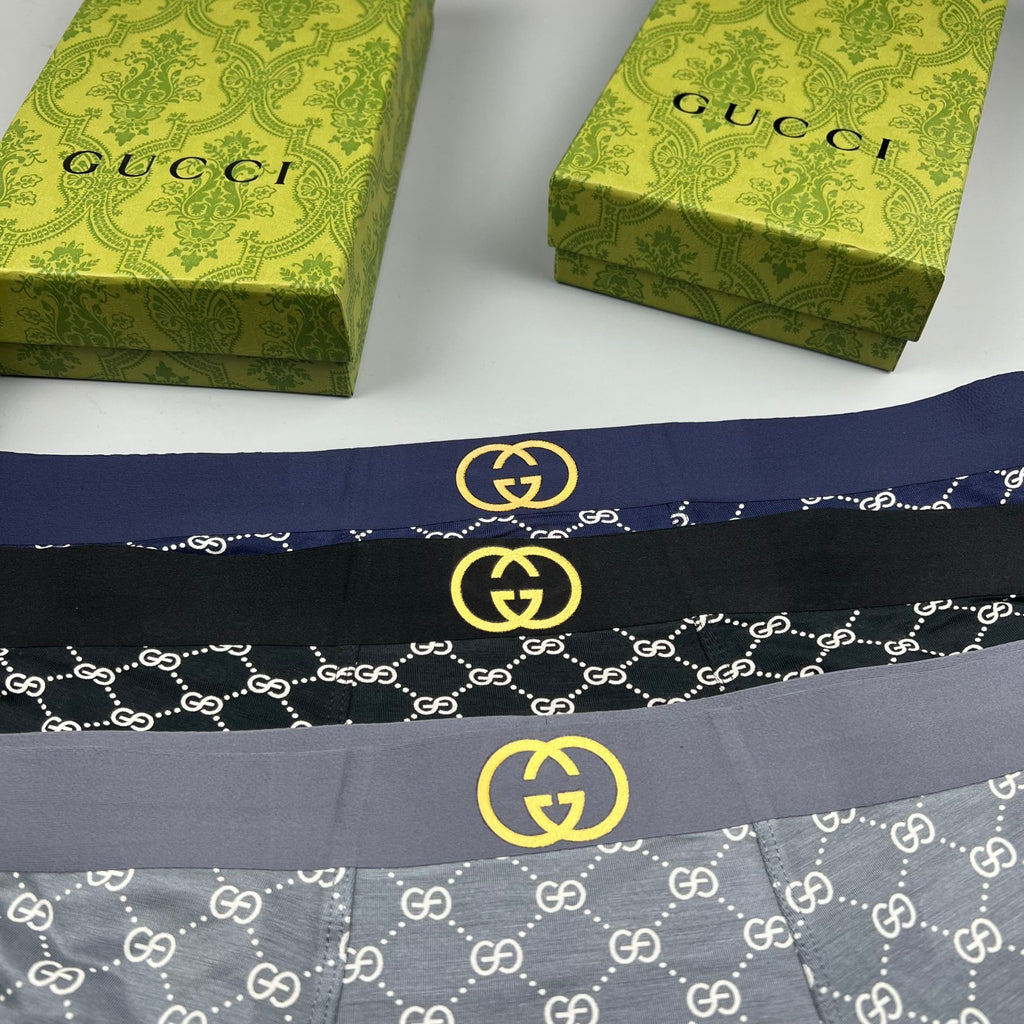 Gucci Boxer Briefs with an allover pale repeating motif - image 7
