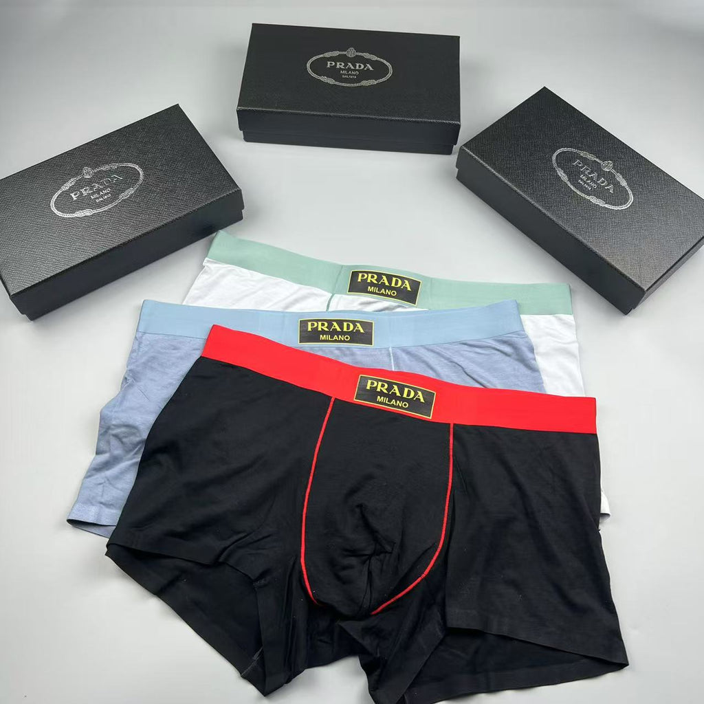 Prada mint waist gold label boxer briefs - view 6