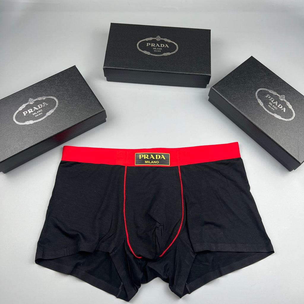 Prada mint waist gold label boxer briefs - view 3