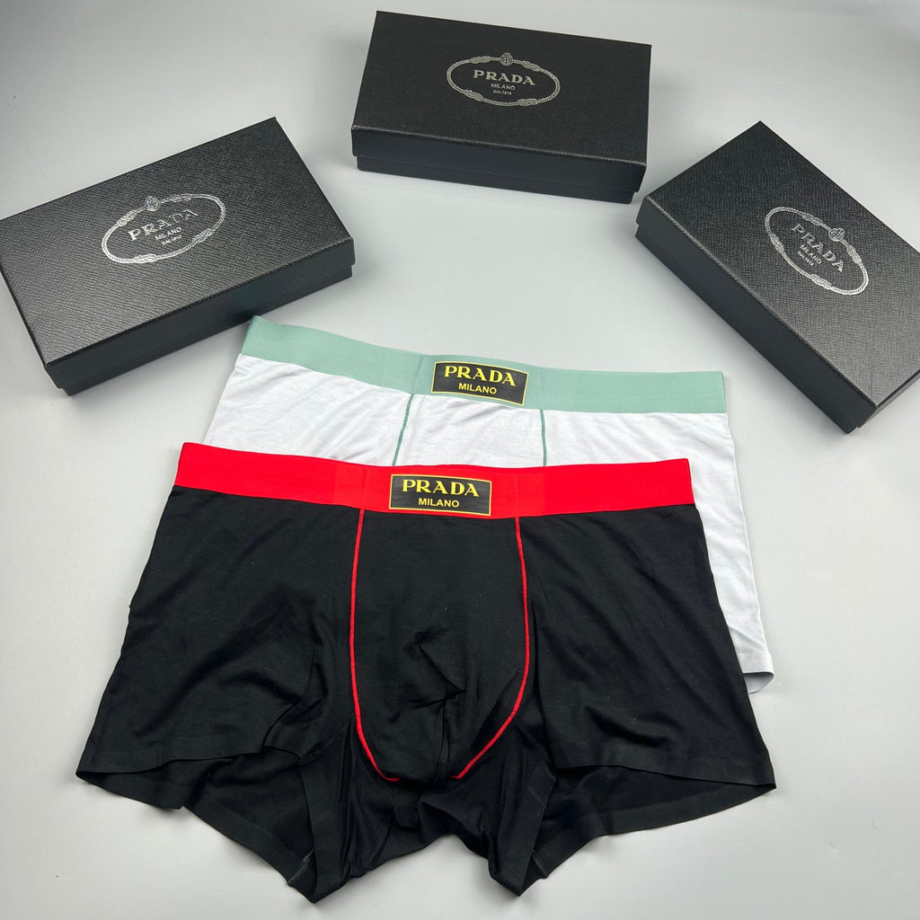 Prada mint waist gold label boxer briefs - view 4
