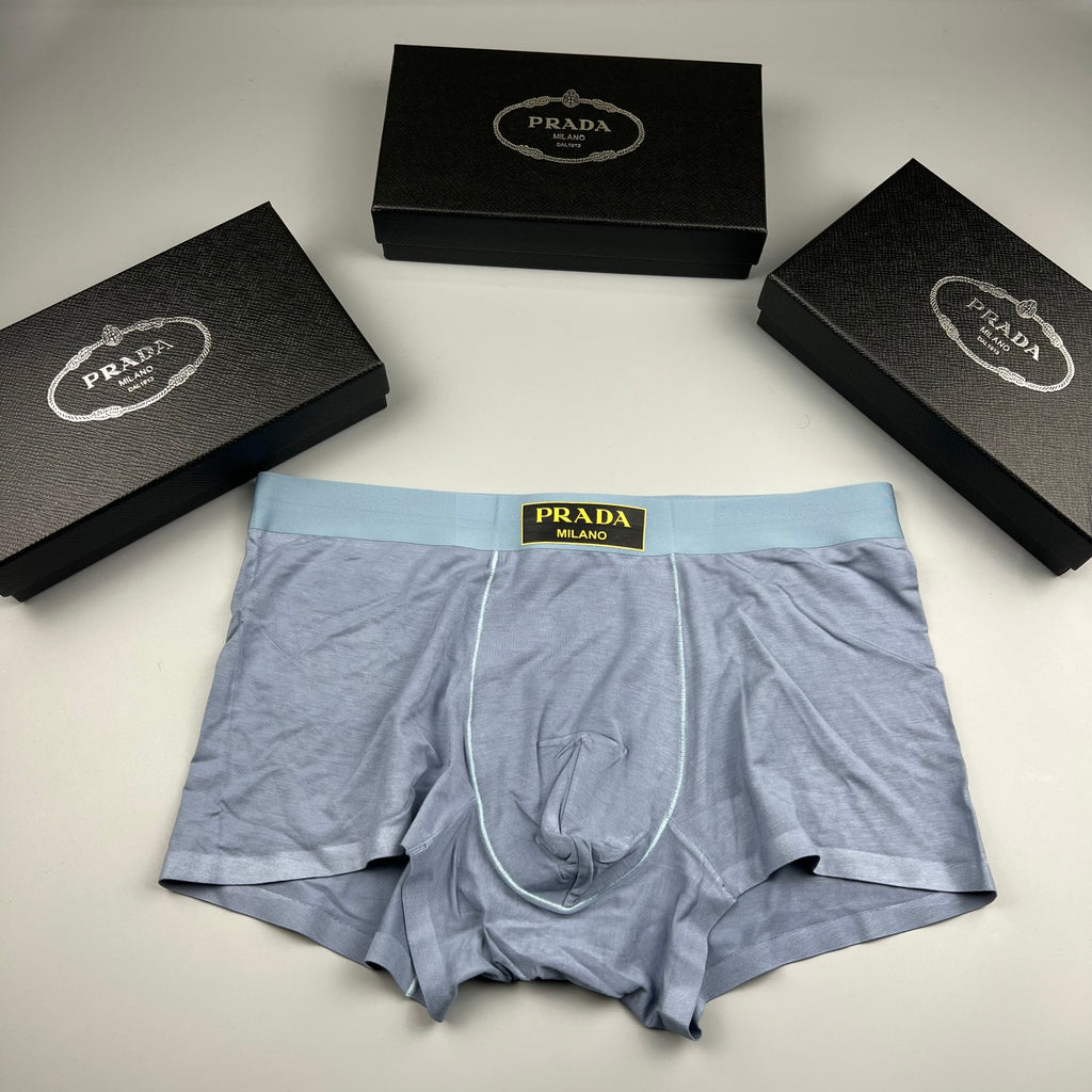 Prada mint waist gold label boxer briefs - view 2