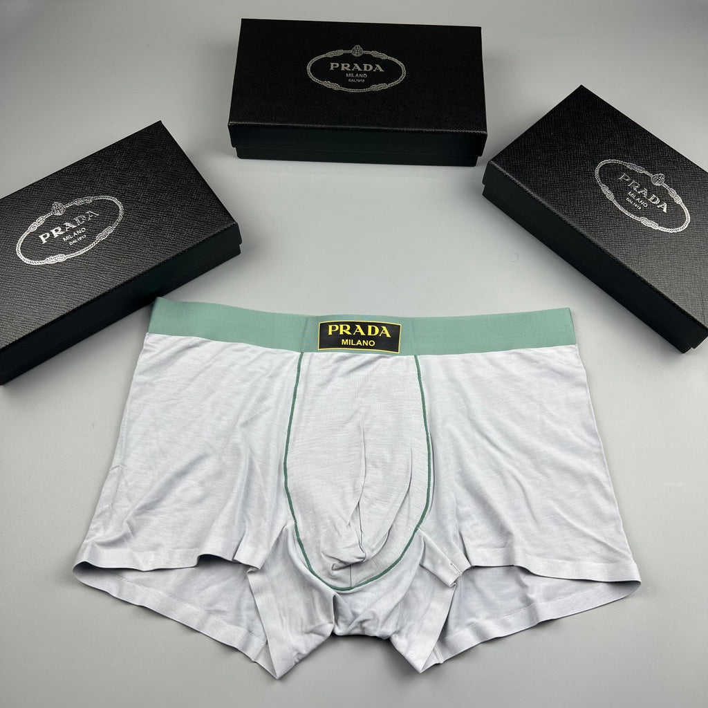 Prada mint waist gold label boxer briefs - view 1