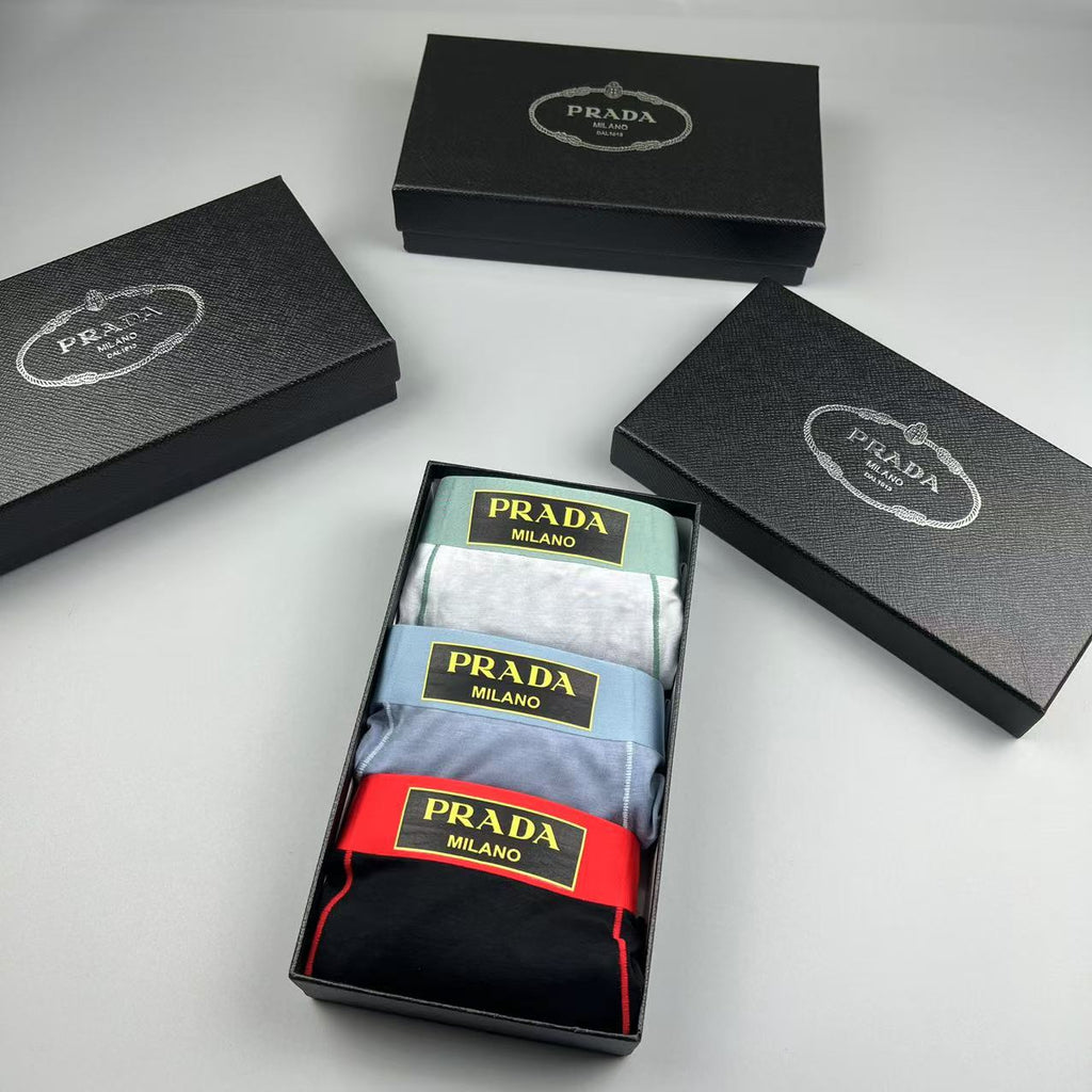 Prada mint waist gold label boxer briefs - view 8
