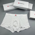 Lululemon white red waist emblem boxer briefs - view 1