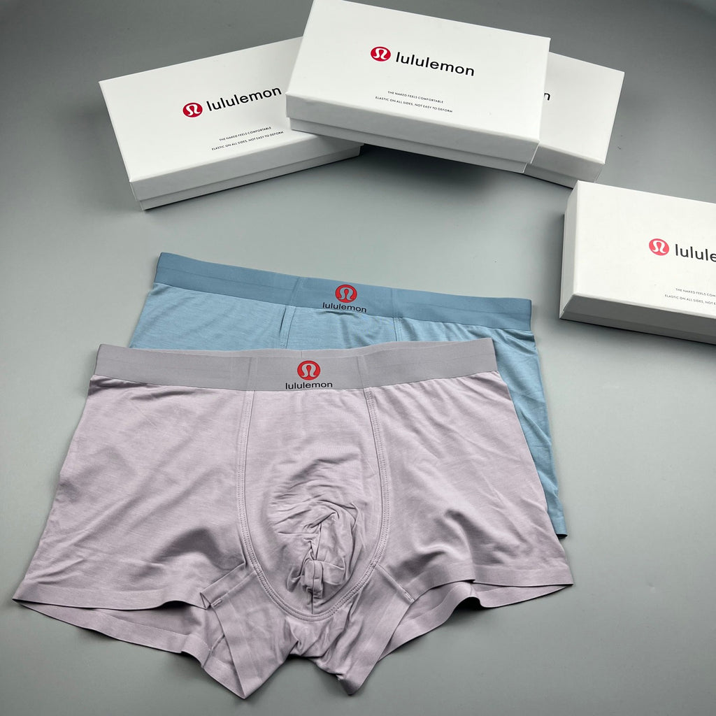Lululemon white red waist emblem boxer briefs - view 4