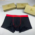 Burberry black red contrast waist boxer briefs - view 1