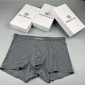 Balenciaga gray checked waist boxer briefs - view 1