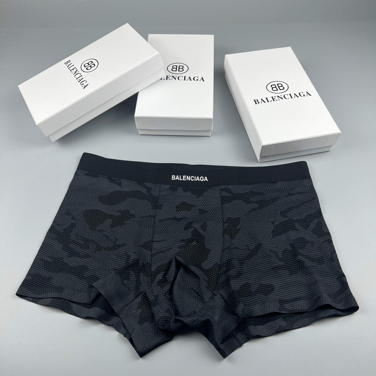 Balenciaga camouflage black waist boxer briefs - view 1