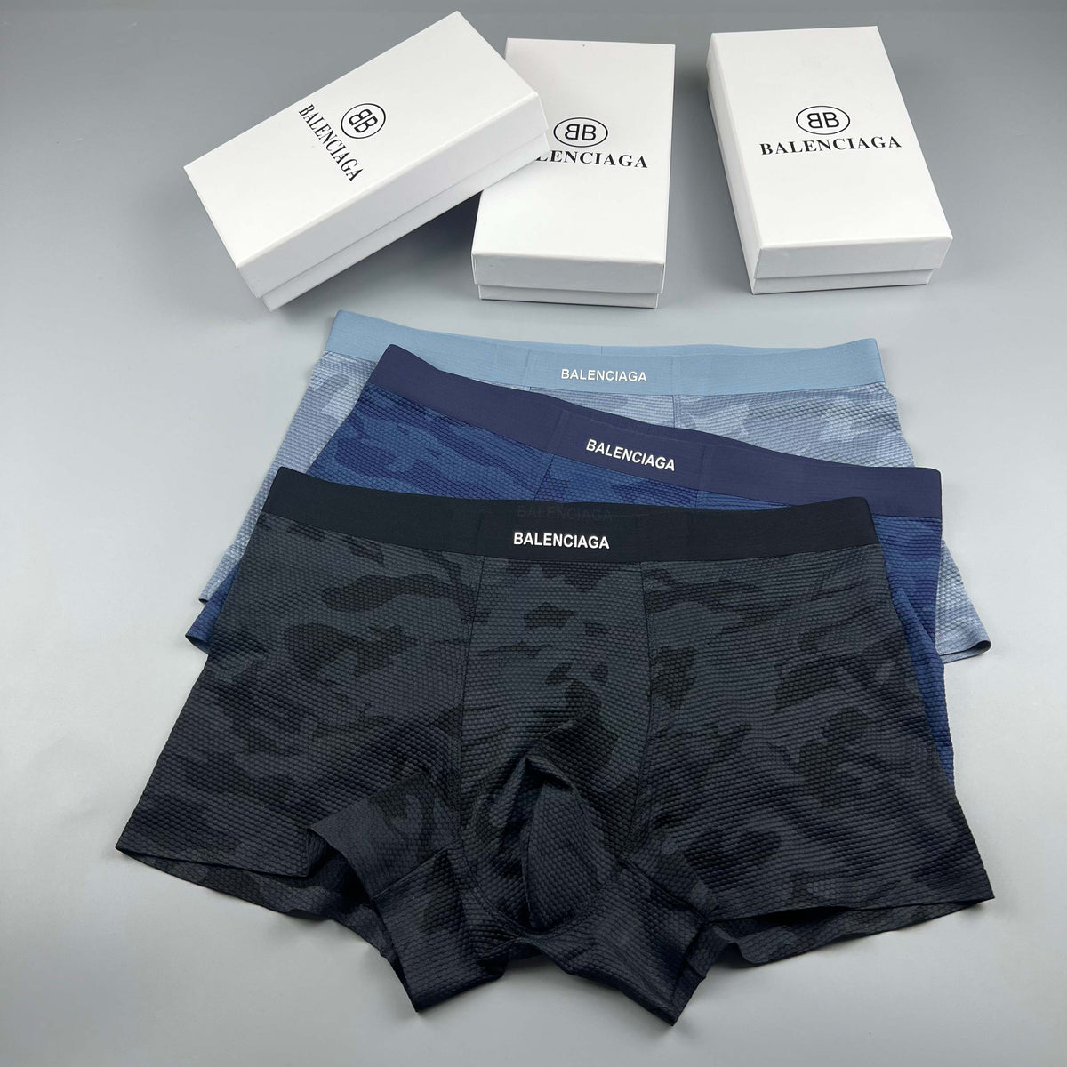 Balenciaga camouflage black waist boxer briefs - view 6
