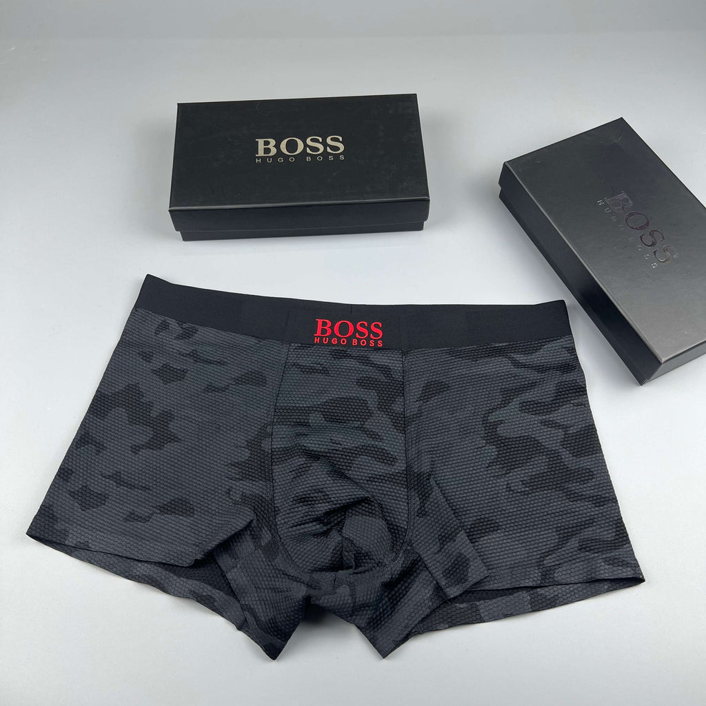 BOSS Men's Dark Camo Boxer Briefs - Box of Three Pieces - image 1