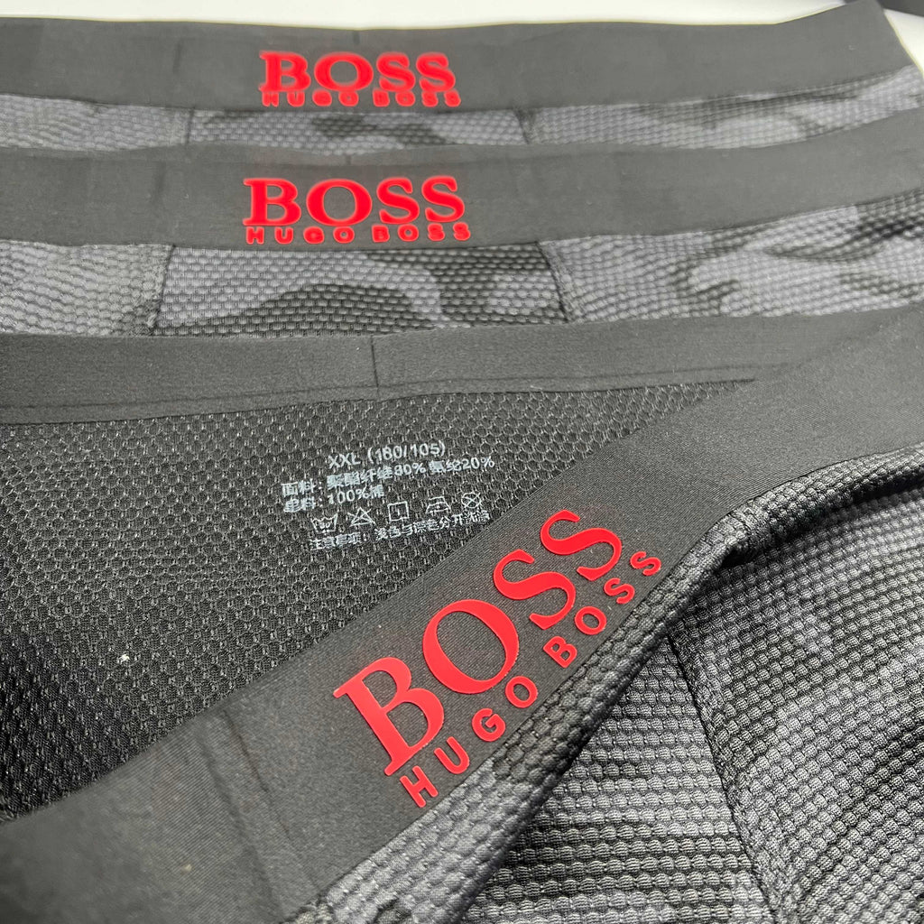 BOSS Men's Dark Camo Boxer Briefs - Box of Three Pieces - image 3