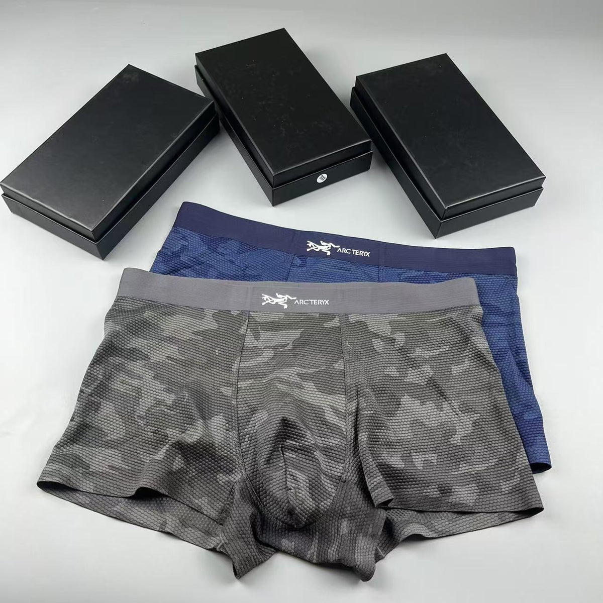 Arcteryx dark camouflage bird waist boxer briefs - view 4