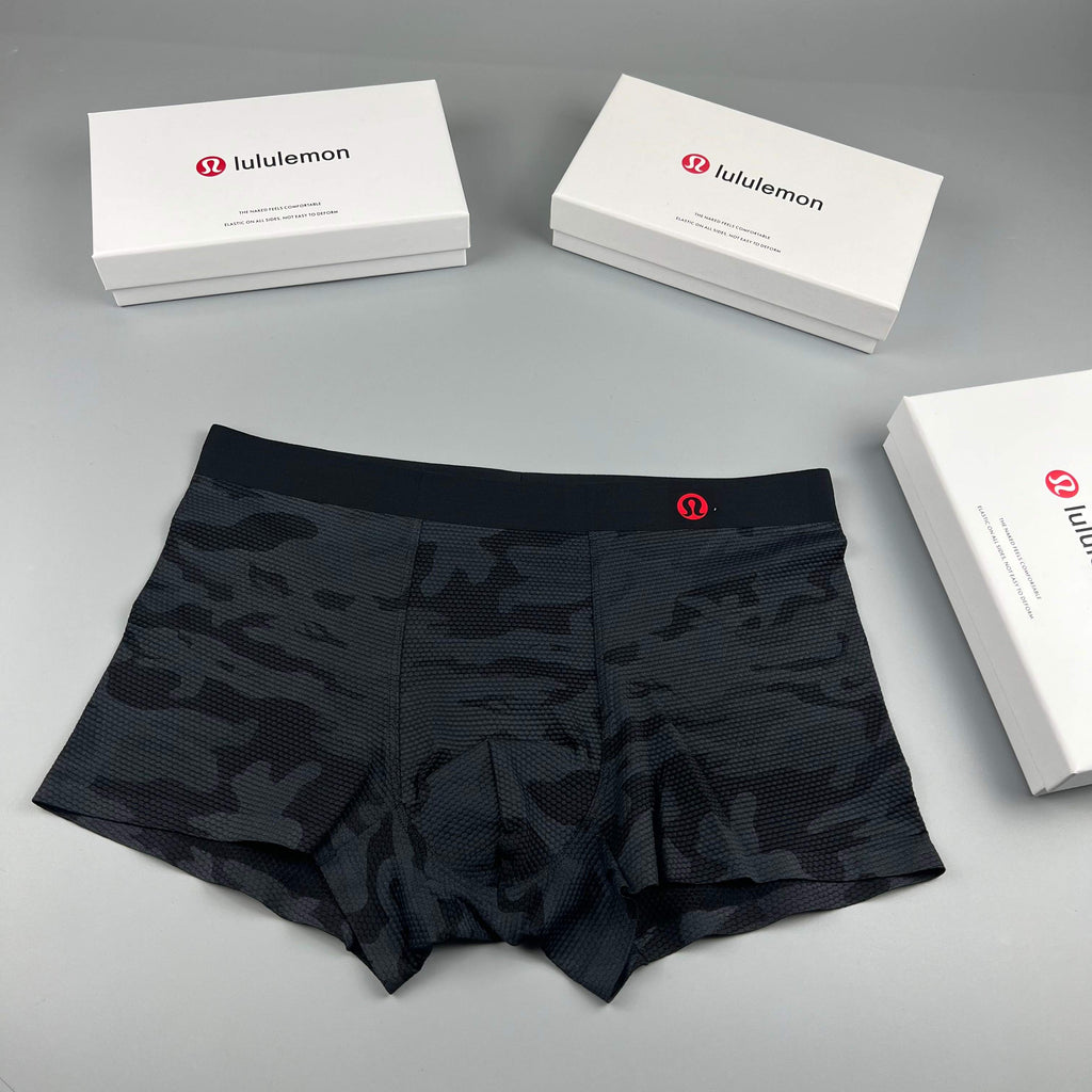 Lululemon black camo red emblem boxer briefs - view 1