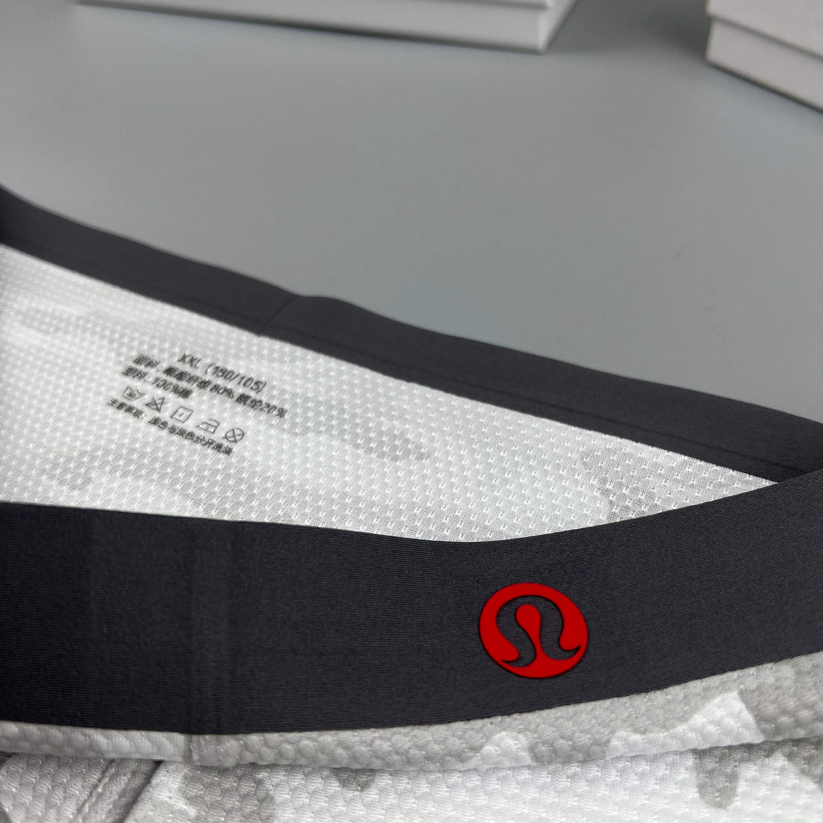 Lululemon black camo red emblem boxer briefs - view 5