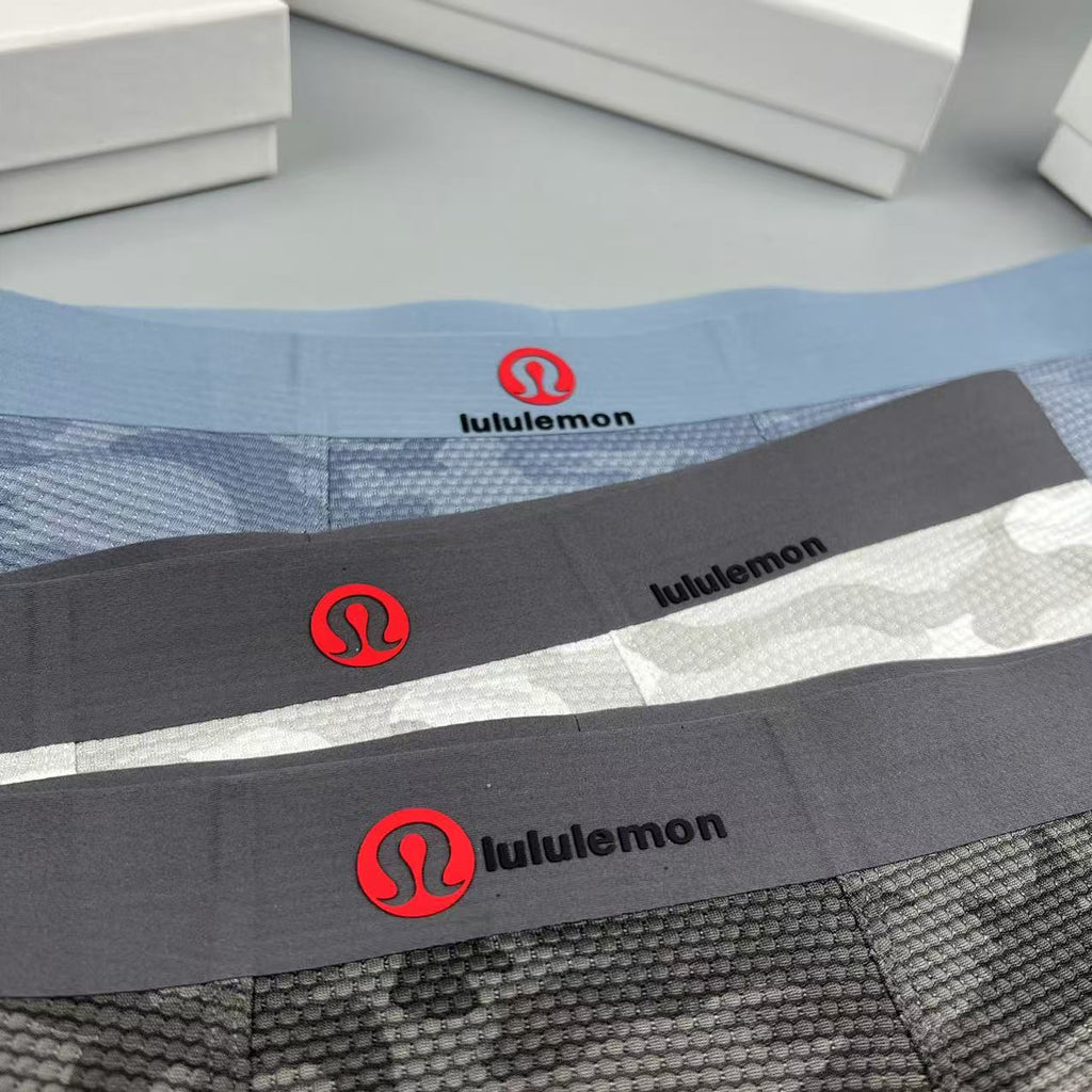 Lululemon gray camo red emblem boxer briefs - view 8