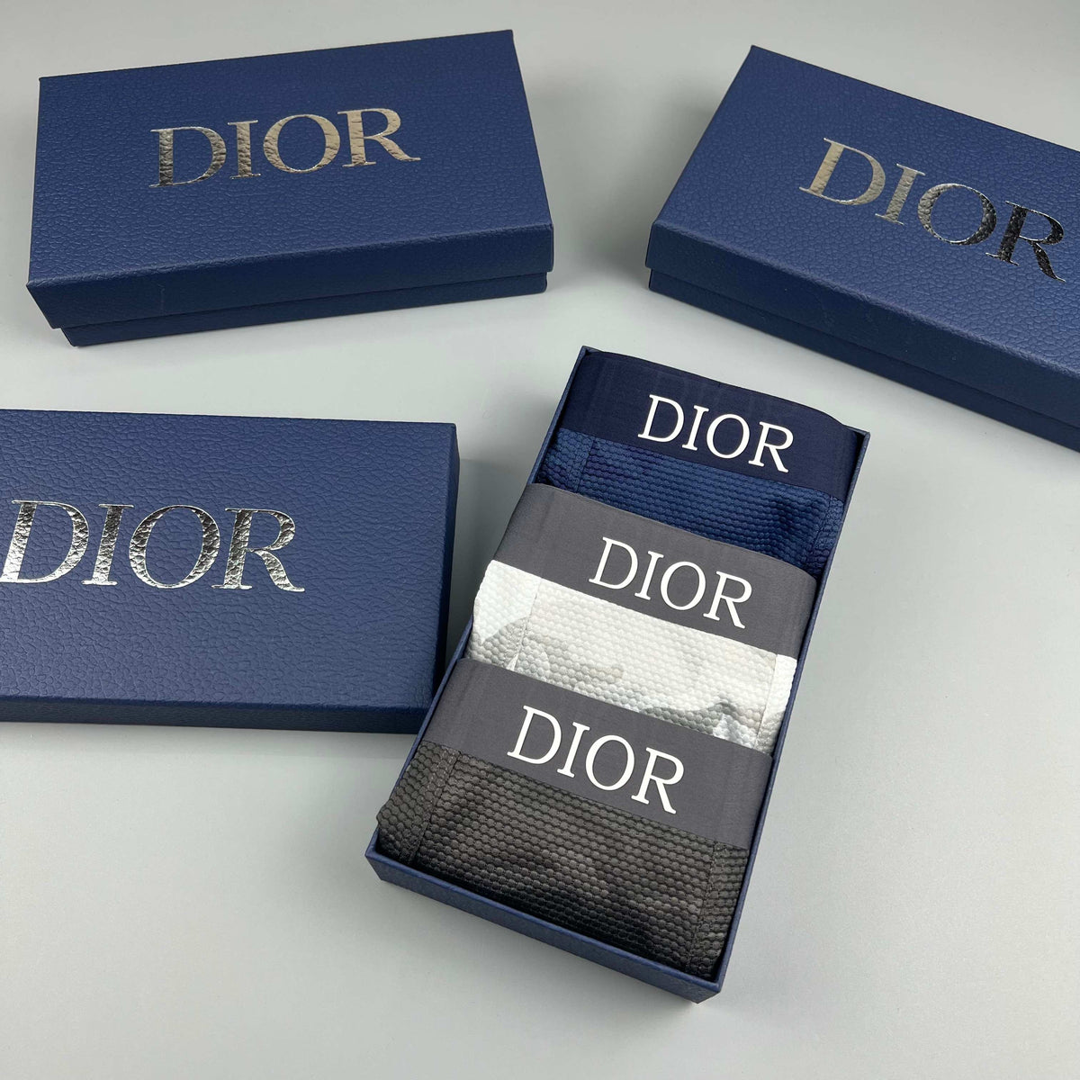 Dior blue camouflage pattern boxer briefs - view 8