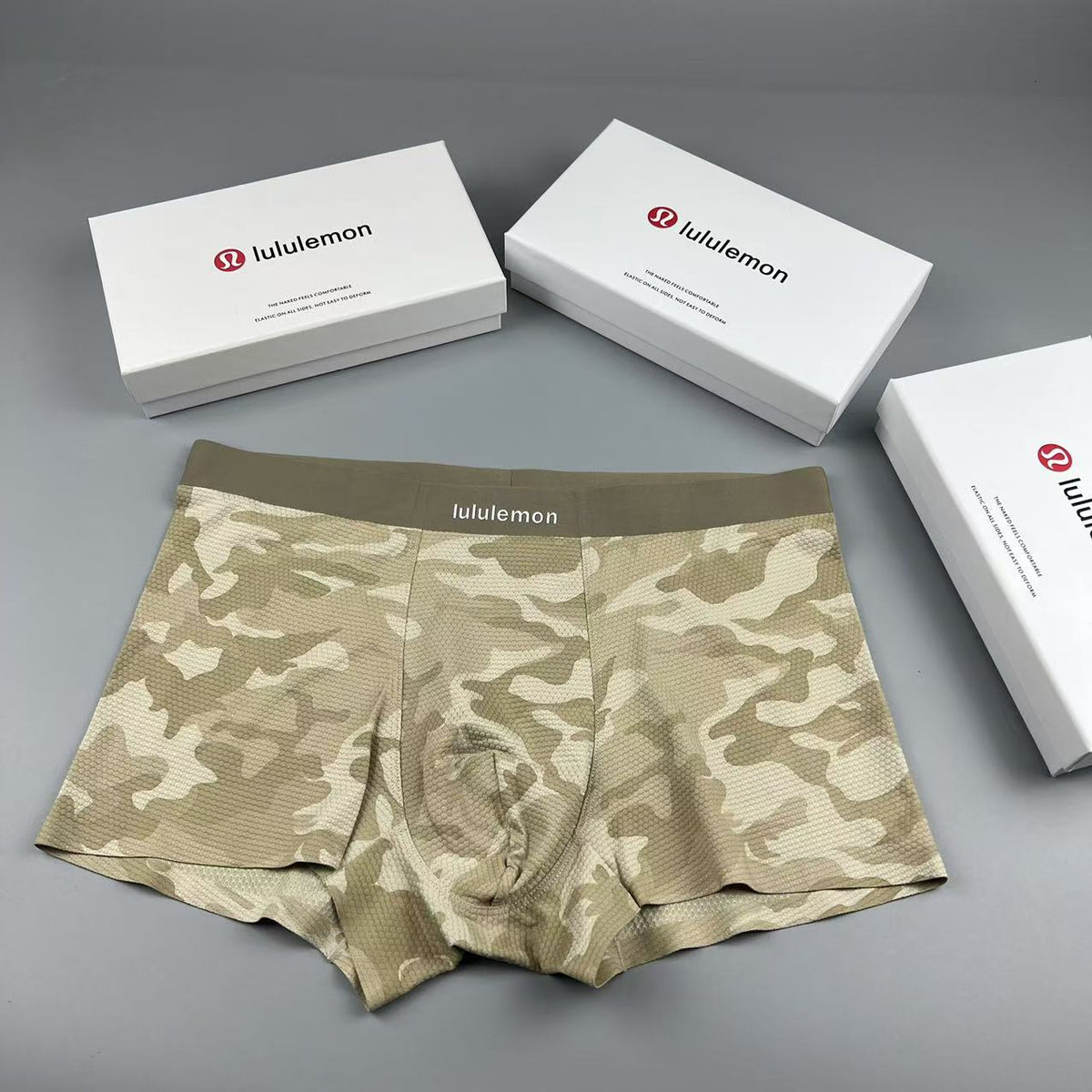 Lululemon dark camo letter waist boxer briefs - view 3