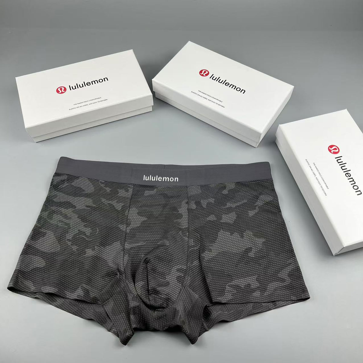 Lululemon dark camo letter waist boxer briefs - view 2