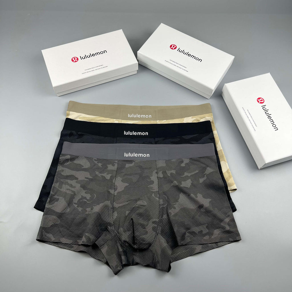 Lululemon dark camo letter waist boxer briefs - view 4