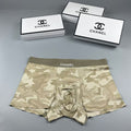Chanel sand camouflage lettered waist boxer briefs - view 1