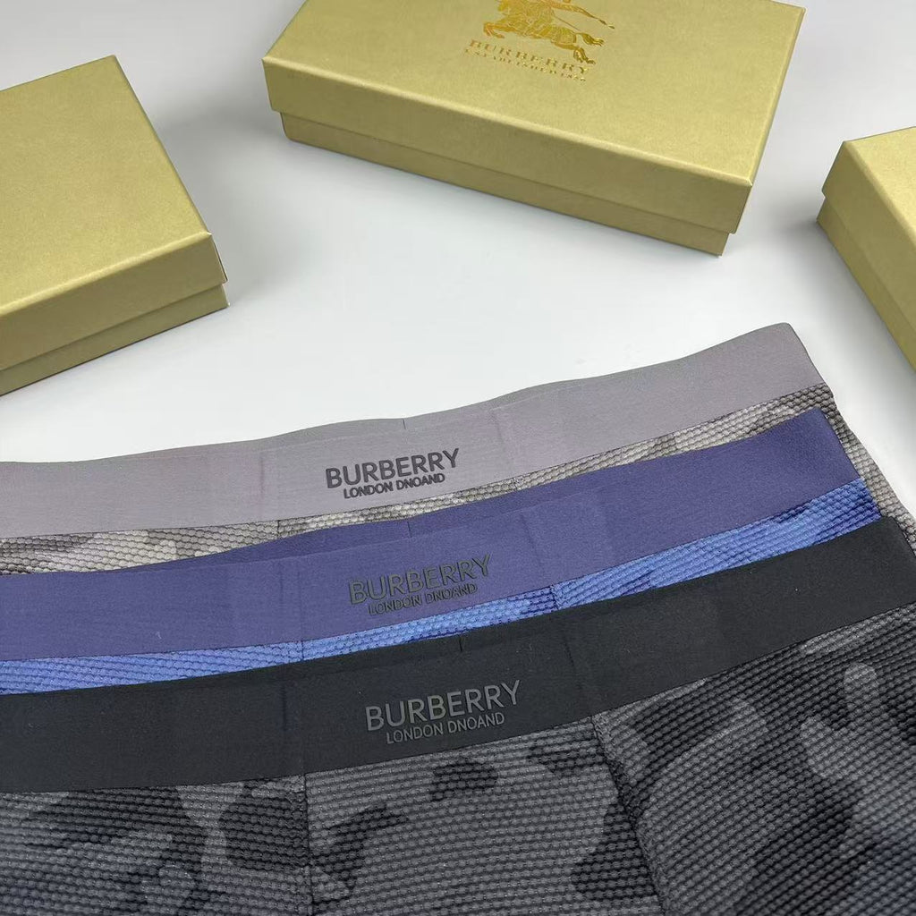 Burberry dark tonal camouflage boxer briefs - view 6