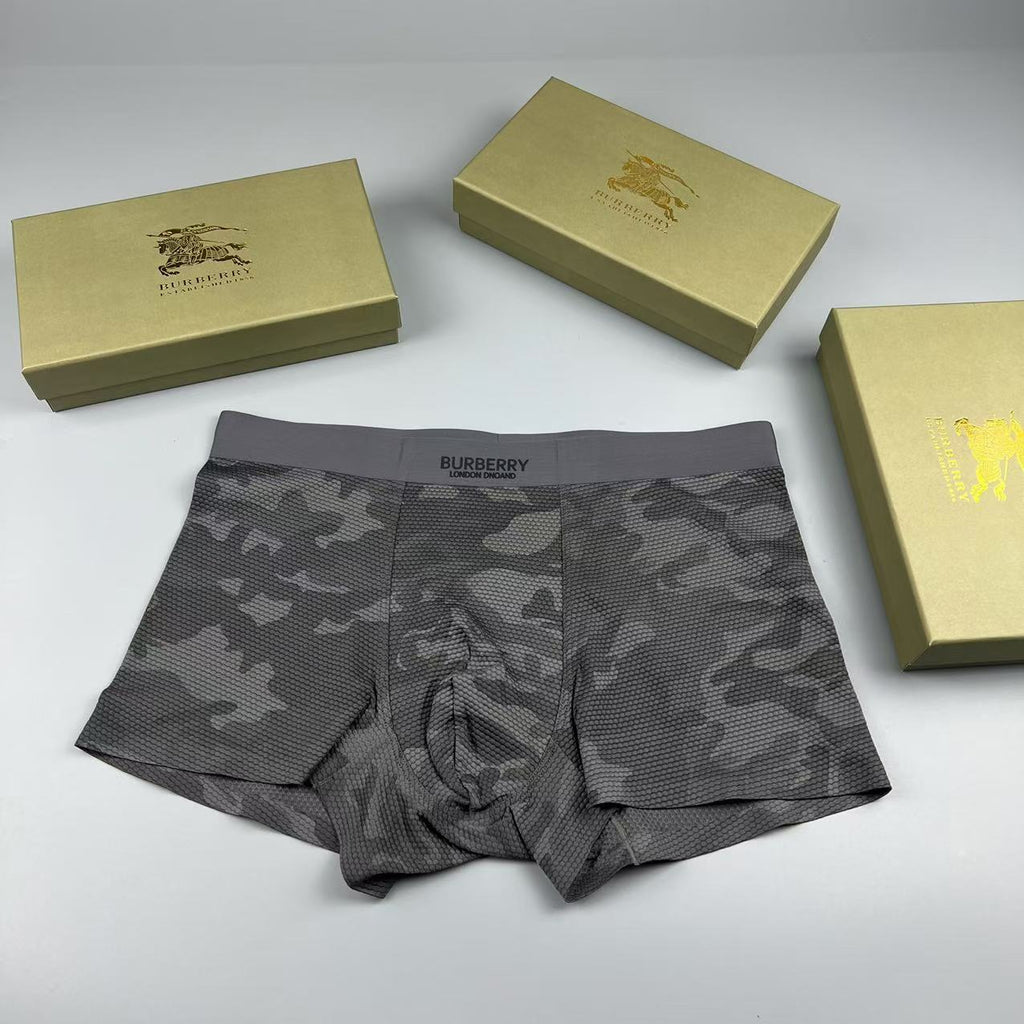 Burberry dark tonal camouflage boxer briefs - view 4