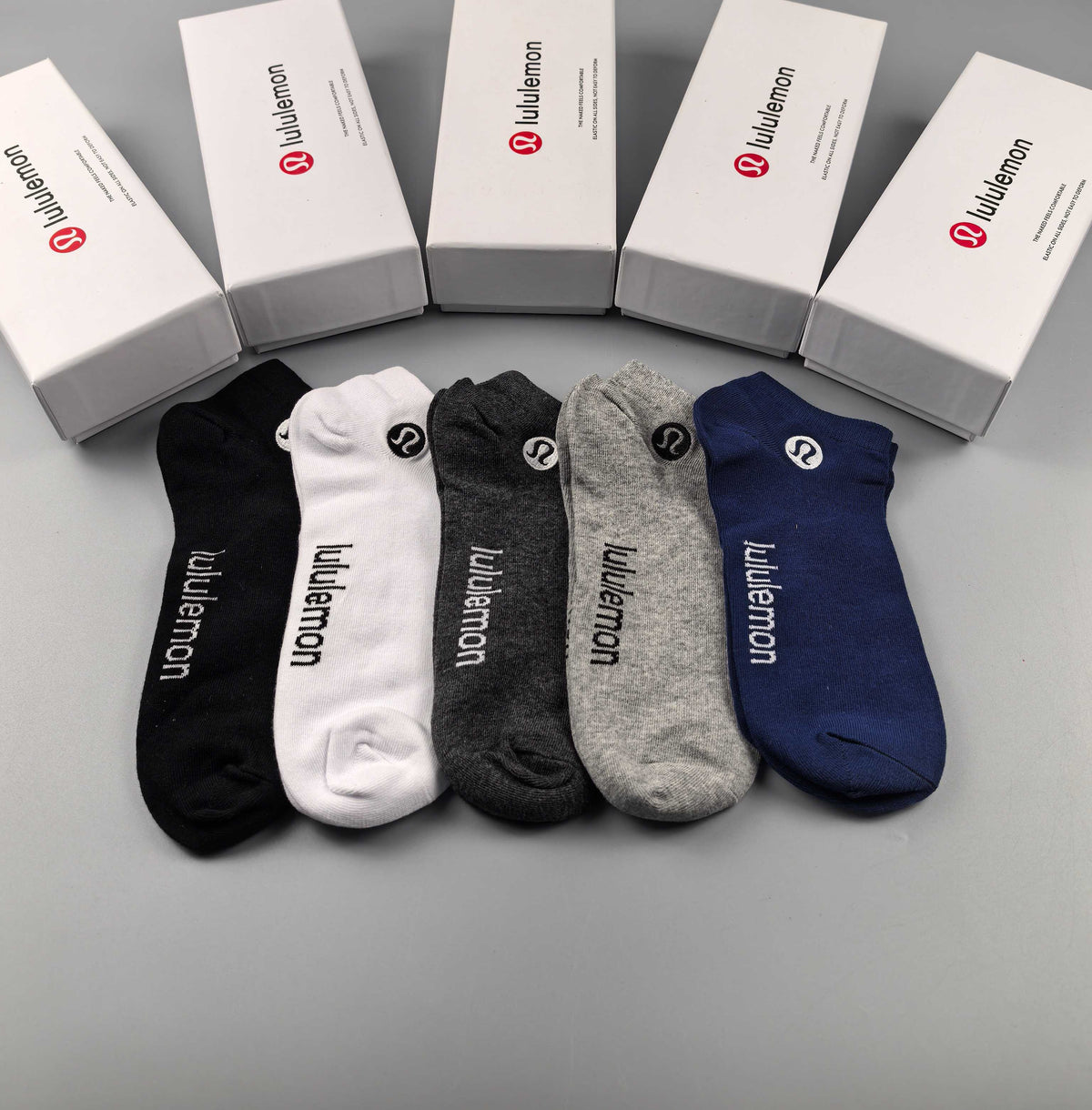 Lululemon side letter low cut ankle socks - view 2