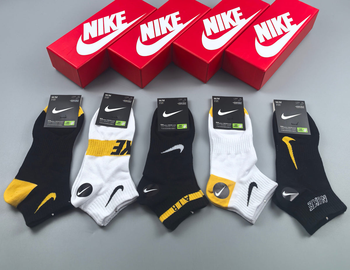 Nike yellow accent graphic ankle socks, image 9