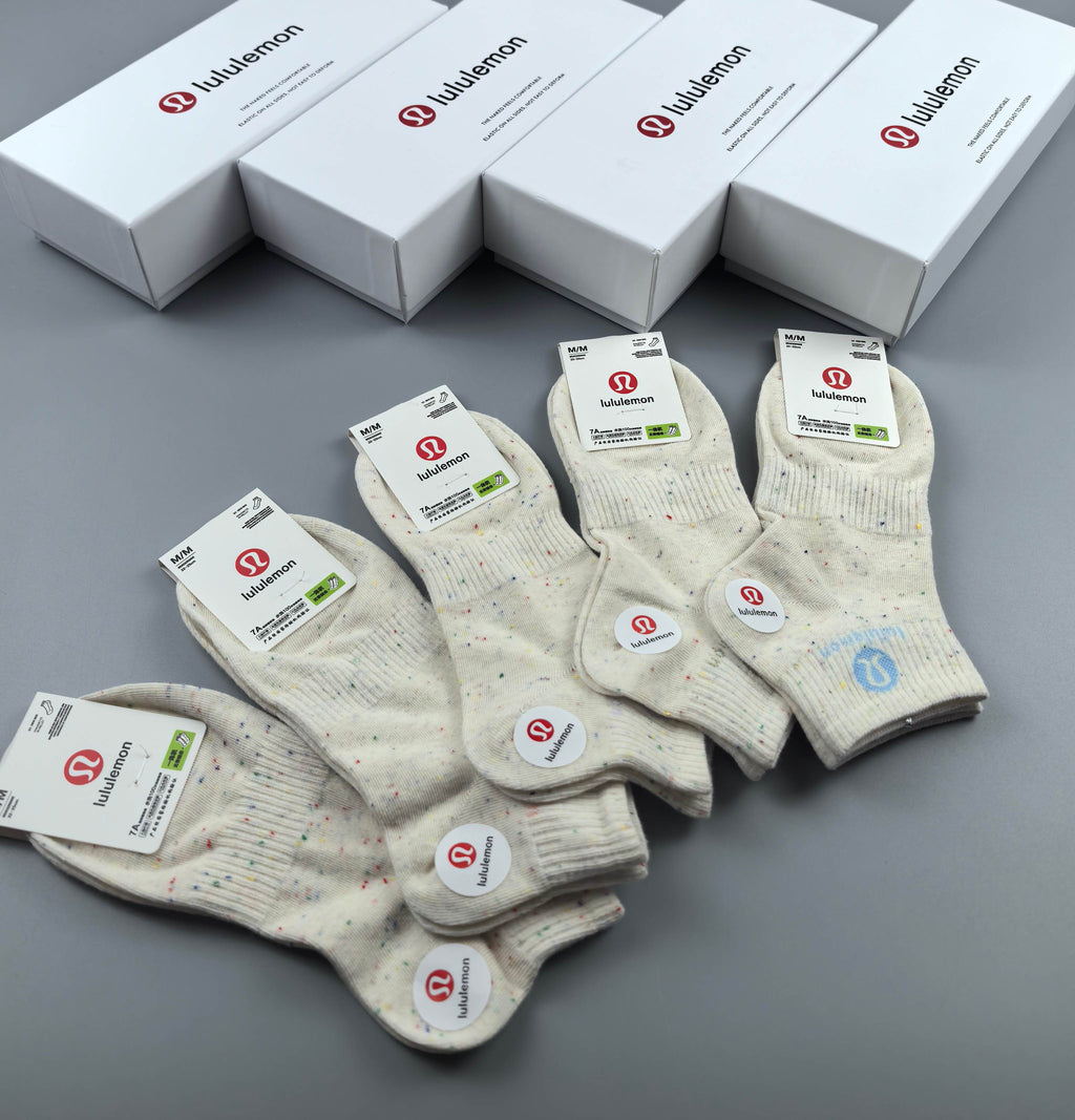 Lululemon neutral mesh short cuff ankle socks - view 3