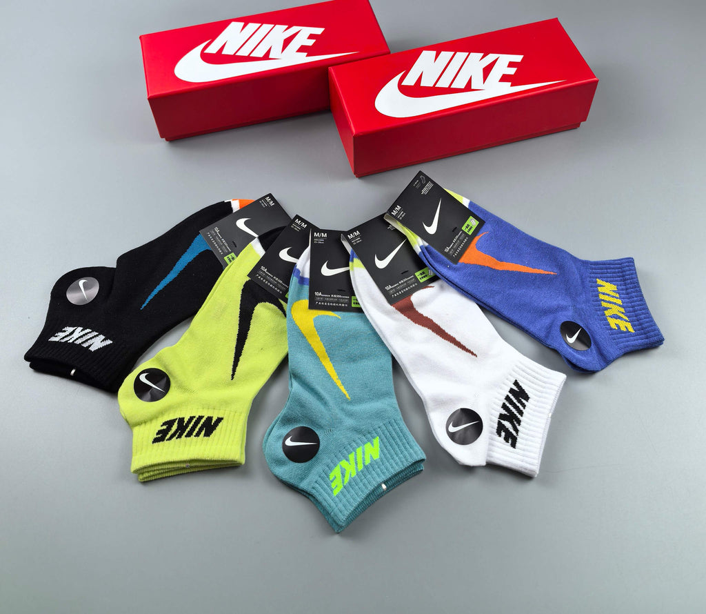 Nike vivid contrast logo ankle socks, image 6