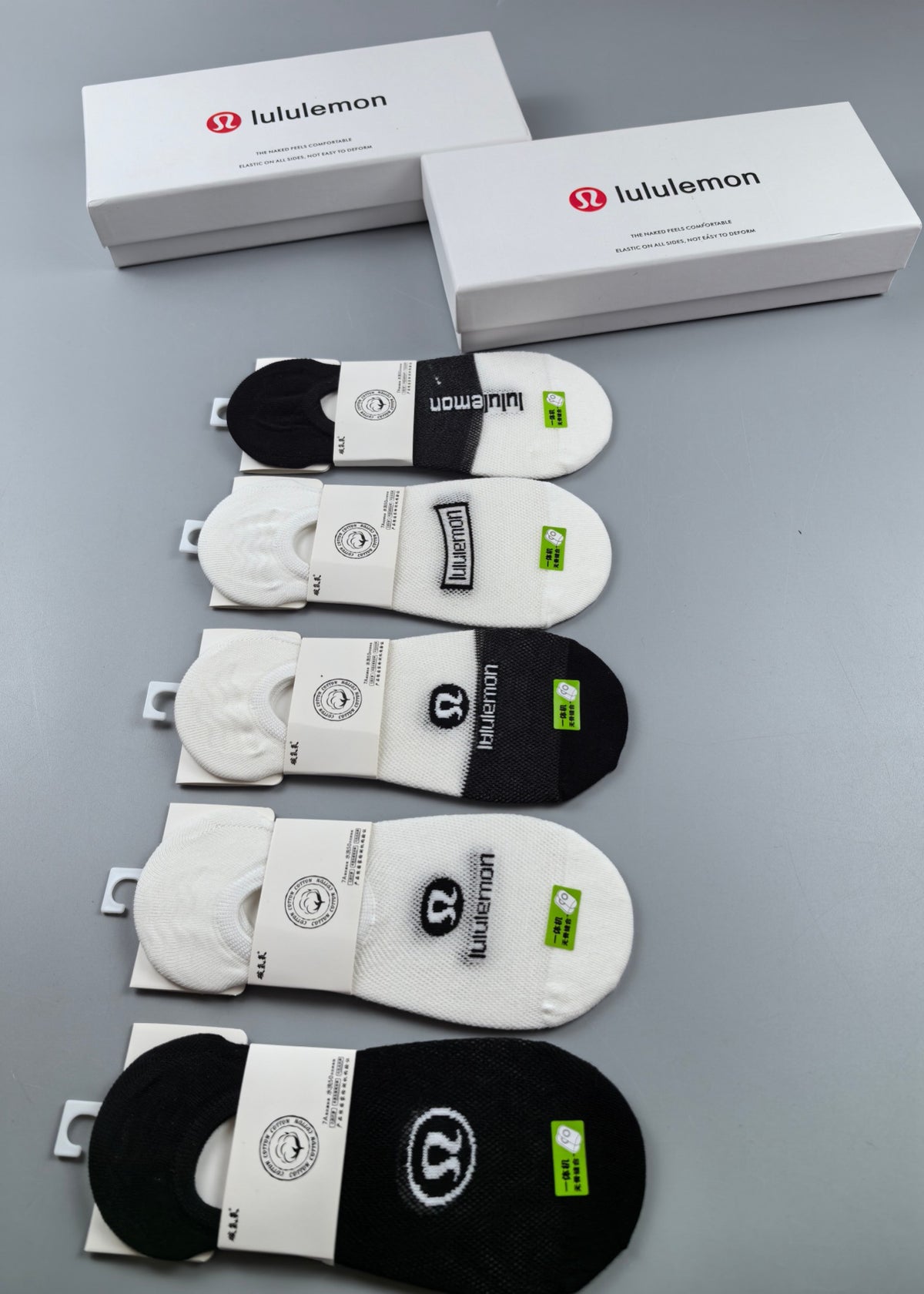 Lululemon monochrome minimal liner ankle socks - view 1